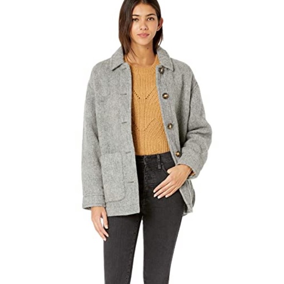 NWT Madewell Walton Shirt Jacket - Size XL - Picture 2 of 14